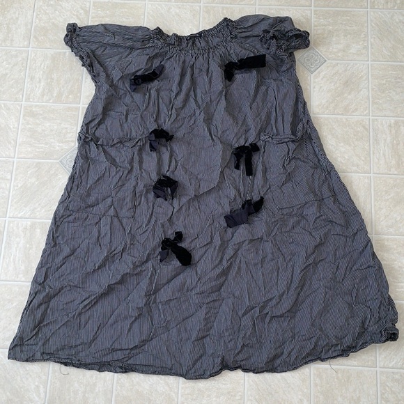 Black Bow Dress - Picture 1 of 3